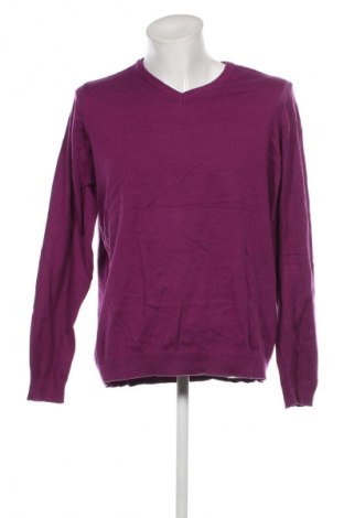 Herrenpullover Jean Pascale, Größe XXL, Farbe Lila, Preis € 8,29