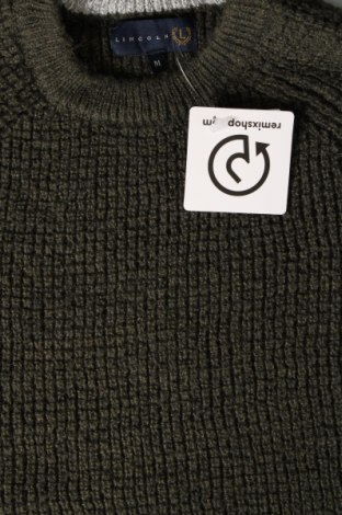 Herrenpullover Lincoln, Größe M, Farbe Grün, Preis 5,49 €