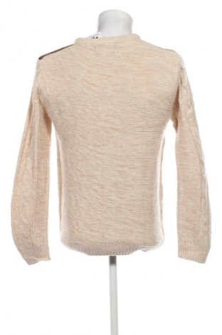 Herrenpullover New Look, Größe M, Farbe Beige, Preis 6,49 €