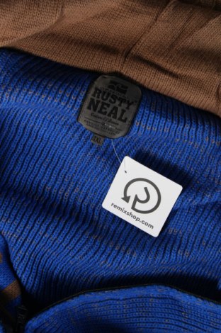 Мъжки пуловер Rusty Neal, Размер 4XL, Цвят Син, Цена 17,00 лв.