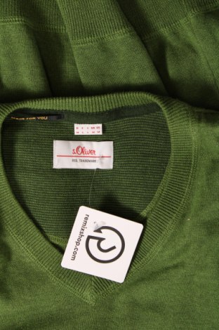 Pulover de bărbați S.Oliver, Mărime M, Culoare Verde, Preț 50,87 Lei