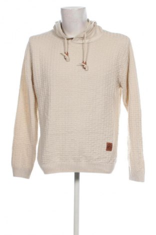 Ανδρικό πουλόβερ SHEIN, Μέγεθος L, Χρώμα Εκρού, Τιμή 9,15 €