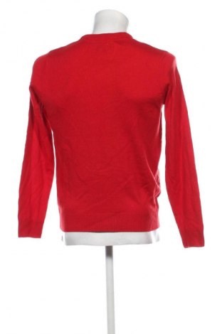 Herrenpullover The People Rep., Größe M, Farbe Rot, Preis 6,49 €