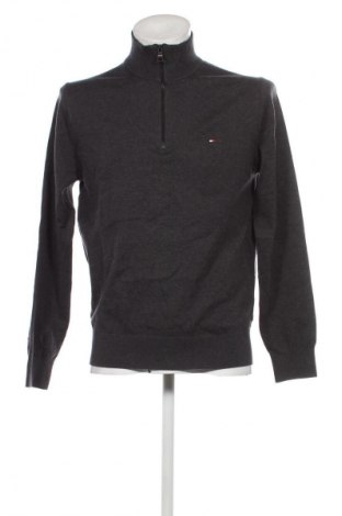 Herrenpullover Tommy Hilfiger, Größe L, Farbe Grau, Preis 83,49 €