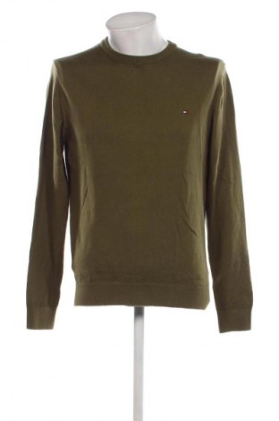 Pulover de bărbați Tommy Hilfiger, Mărime L, Culoare Verde, Preț 710,99 Lei