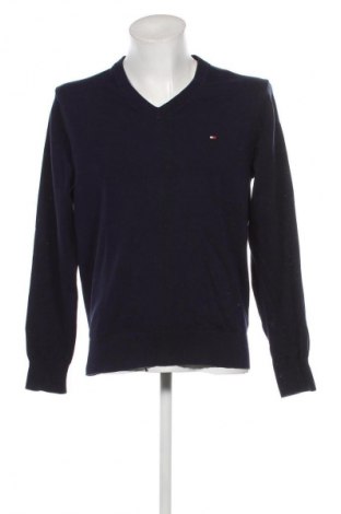 Męski sweter Tommy Hilfiger, Rozmiar L, Kolor Niebieski, Cena 569,99 zł