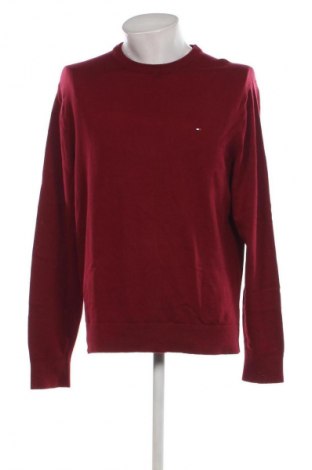 Męski sweter Tommy Hilfiger, Rozmiar XXL, Kolor Czerwony, Cena 285,99 zł