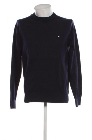 Męski sweter Tommy Hilfiger, Rozmiar L, Kolor Niebieski, Cena 449,99 zł