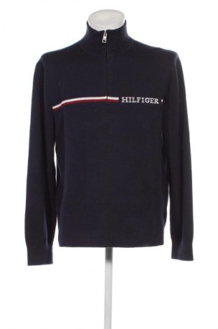 Męski sweter Tommy Hilfiger, Rozmiar L, Kolor Niebieski, Cena 690,99 zł