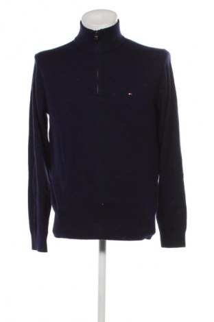 Męski sweter Tommy Hilfiger, Rozmiar L, Kolor Niebieski, Cena 382,99 zł