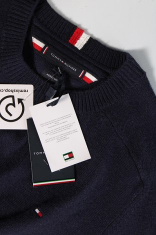 Męski sweter Tommy Hilfiger, Rozmiar L, Kolor Niebieski, Cena 690,99 zł