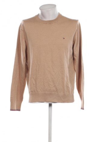 Herrenpullover Tommy Hilfiger, Größe XL, Farbe Beige, Preis 62,49 €