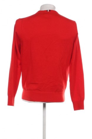 Herrenpullover Tommy Hilfiger, Größe M, Farbe Rot, Preis 90,99 €