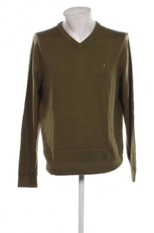 Pulover de bărbați Tommy Hilfiger, Mărime XL, Culoare Verde, Preț 462,99 Lei