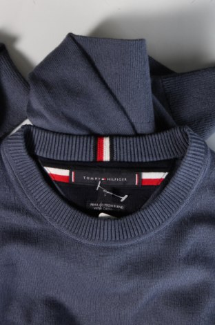 Herrenpullover Tommy Hilfiger, Größe S, Farbe Blau, Preis 98,49 €