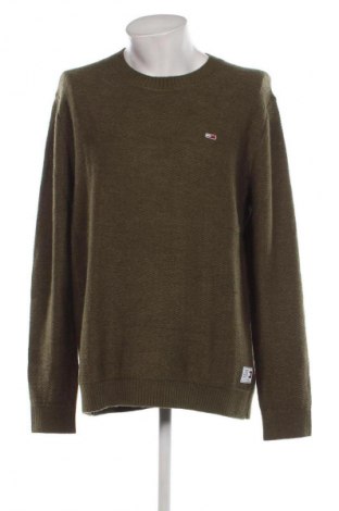 Herrenpullover Tommy Jeans, Größe XXL, Farbe Grün, Preis € 52,99