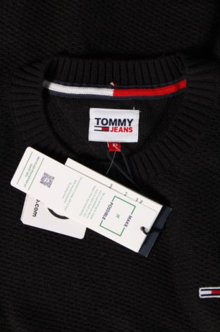 Herrenpullover Tommy Jeans, Größe XS, Farbe Schwarz, Preis 126,99 €