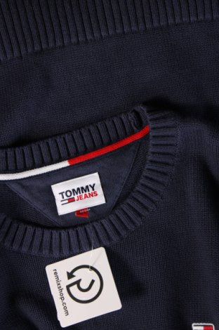 Herrenpullover Tommy Jeans, Größe M, Farbe Blau, Preis 57,99 €