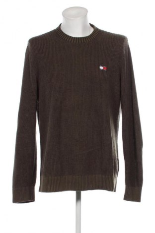 Herrenpullover Tommy Jeans, Größe L, Farbe Grün, Preis € 104,99