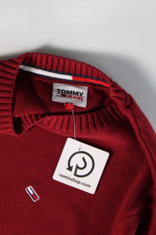 Pánsky sveter  Tommy Jeans, Veľkosť M, Farba Červená, Cena  42,95 €