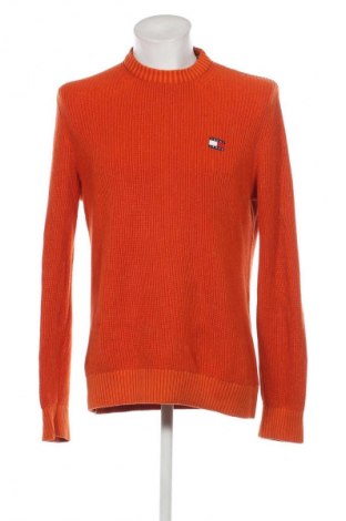 Herrenpullover Tommy Jeans, Größe M, Farbe Orange, Preis € 62,99