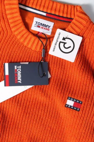 Męski sweter Tommy Jeans, Rozmiar M, Kolor Pomarańczowy, Cena 349,99 zł