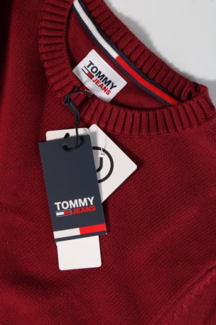 Męski sweter Tommy Jeans, Rozmiar XS, Kolor Czerwony, Cena 378,99 zł