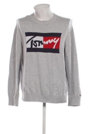 Herrenpullover Tommy Jeans, Größe XL, Farbe Grau, Preis € 126,99