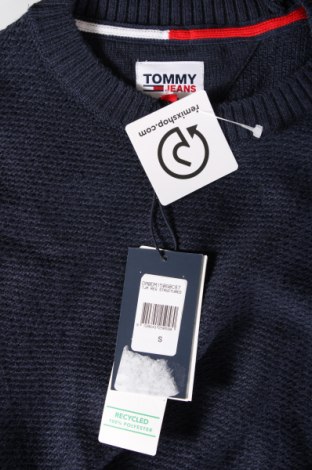 Męski sweter Tommy Jeans, Rozmiar S, Kolor Niebieski, Cena 272,99 zł