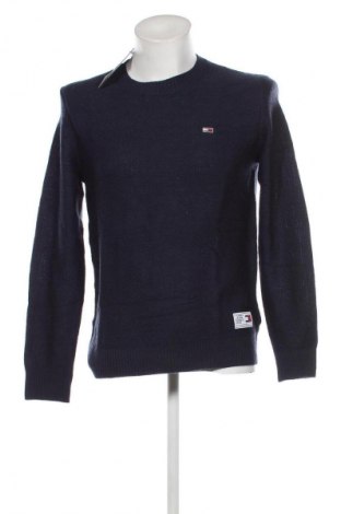 Męski sweter Tommy Jeans, Rozmiar S, Kolor Niebieski, Cena 272,99 zł