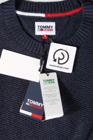 Pulover de bărbați Tommy Jeans, Mărime M, Culoare Albastru, Preț 389,99 Lei