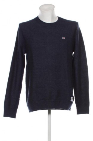 Herrenpullover Tommy Jeans, Größe M, Farbe Blau, Preis 126,99 €