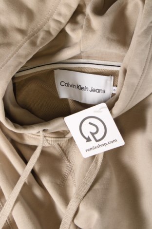 Herren Sweatshirt Calvin Klein Jeans, Größe XS, Farbe Beige, Preis 34,79 €