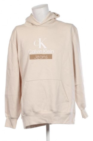 Herren Sweatshirt Calvin Klein Jeans, Größe 3XL, Farbe Beige, Preis € 48,99