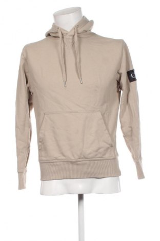 Herren Sweatshirt Calvin Klein Jeans, Größe S, Farbe Beige, Preis 30,99 €