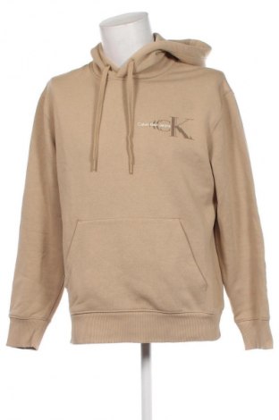 Herren Sweatshirt Calvin Klein Jeans, Größe L, Farbe Beige, Preis € 52,49