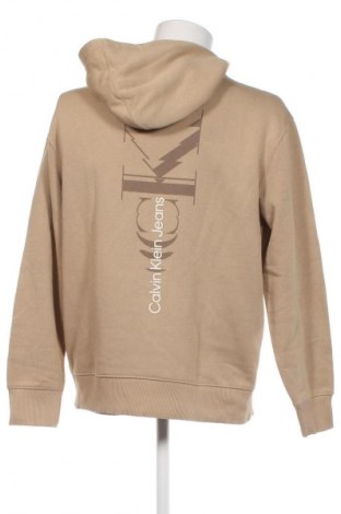 Herren Sweatshirt Calvin Klein Jeans, Größe L, Farbe Beige, Preis 94,99 €