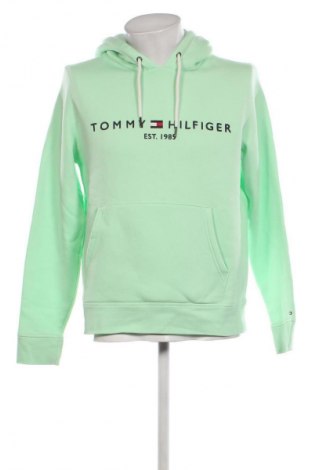 Мъжки суичър Tommy Hilfiger, Размер M, Цвят Зелен, Цена 89,99 лв.