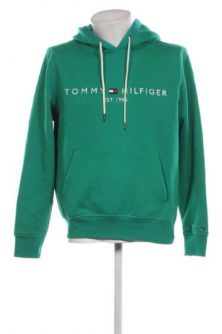 Мъжки суичър Tommy Hilfiger, Размер M, Цвят Зелен, Цена 129,99 лв.