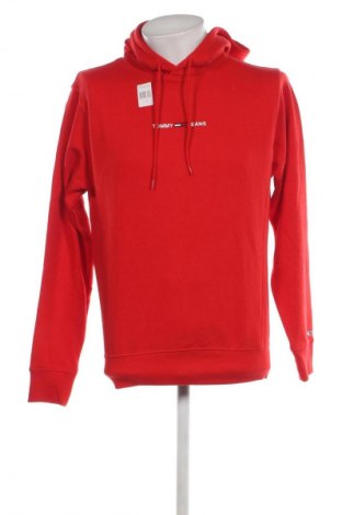 Pánska mikina  Tommy Jeans, Veľkosť S, Farba Červená, Cena  29,95 €