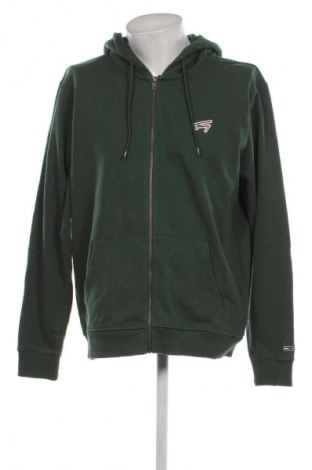 Pánska mikina  Tommy Jeans, Veľkosť XL, Farba Zelená, Cena  85,25 €