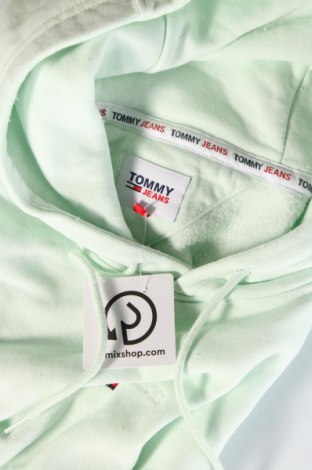 Ανδρικό φούτερ Tommy Jeans, Μέγεθος M, Χρώμα Πράσινο, Τιμή 48,49 €