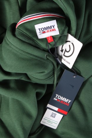 Ανδρικό φούτερ Tommy Jeans, Μέγεθος L, Χρώμα Πράσινο, Τιμή 53,49 €