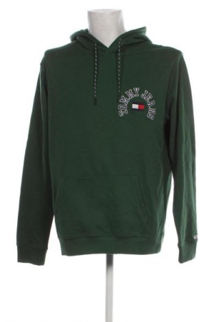 Hanorac de bărbați Tommy Jeans, Mărime XXL, Culoare Verde, Preț 281,99 Lei