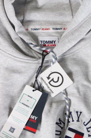 Мъжки суичър Tommy Jeans, Размер M, Цвят Сив, Цена 85,99 лв.