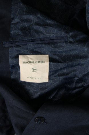 Herren Sakko Racing Green, Größe L, Farbe Blau, Preis € 7,99