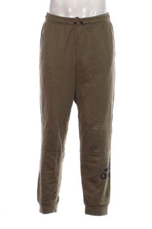 Pantaloni trening de bărbați Adidas, Mărime L, Culoare Verde, Preț 128,13 Lei
