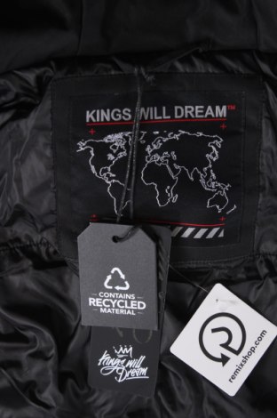 Herrenjacke Kings will Dream, Größe XS, Farbe Schwarz, Preis 42,49 €