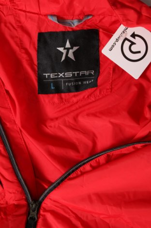 Herrenjacke Texstar, Größe L, Farbe Rot, Preis 13,49 €