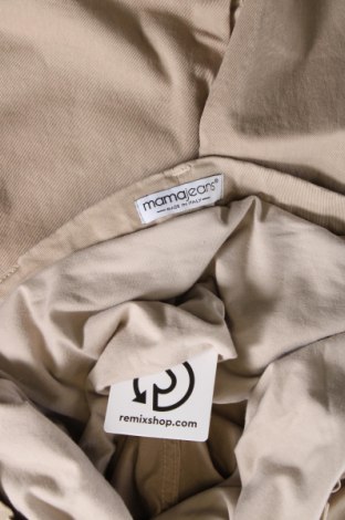 Kalhoty pro těhotné  MAMAJEANS, Velikost XL, Barva Krémová, Cena  345,00 Kč